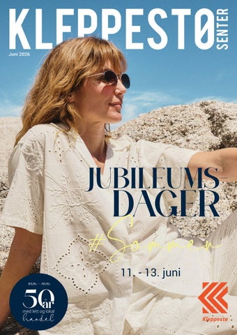 Jubileumsdager med knalltilbud 11. - 13. juni