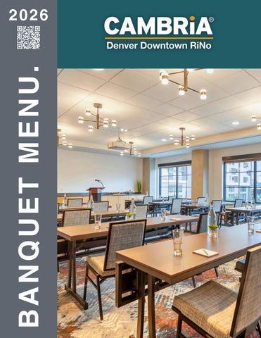 Denver Banquet Menu June 2026-Dinner + Reception