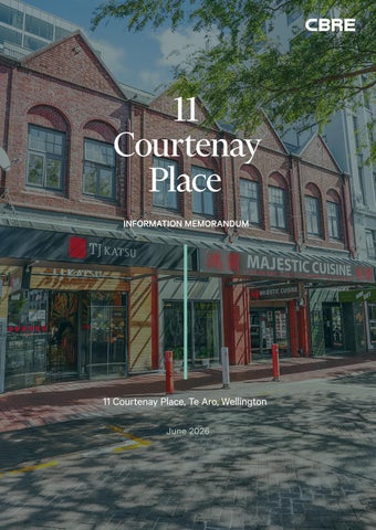 11 Courtenay Place, Te Aro, Wellington