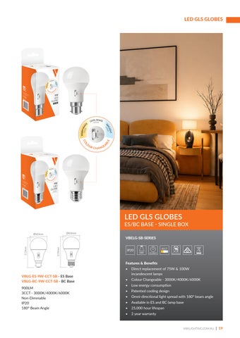 VIBE Pro 灯饰系列 手册 2026 第 19 页