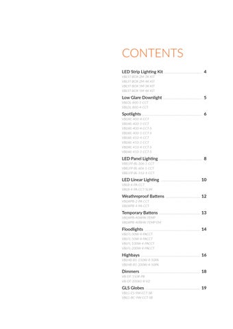 VIBE Pro 灯饰系列 手册 2026 第 3 页