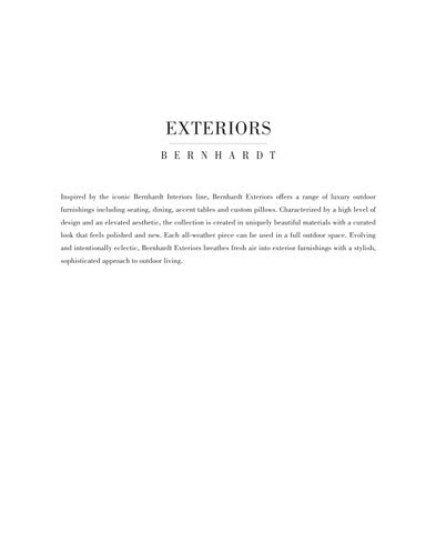 Bernhardt Exteriors 2026 灯饰目录 第 3 页
