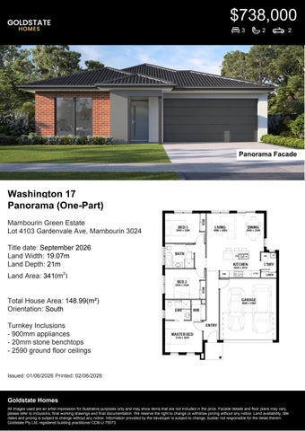 Lot 4103 Gardenvale Ave Mambourin Green Estate Mambourin Washington 17 33 Panorama (One-Part)