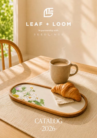 Leaf + Loom Summer Catalog 2026