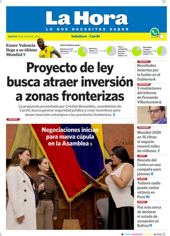 Imbabura - Carchi: 09 de junio, 2026