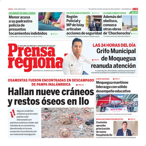 La Prensa Regional – Martes 09 de junio de 2026