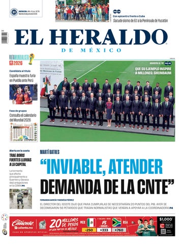 Edición impresa. Martes 09 de junio de 2026