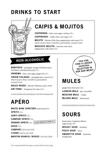 à la carte - BAH EN