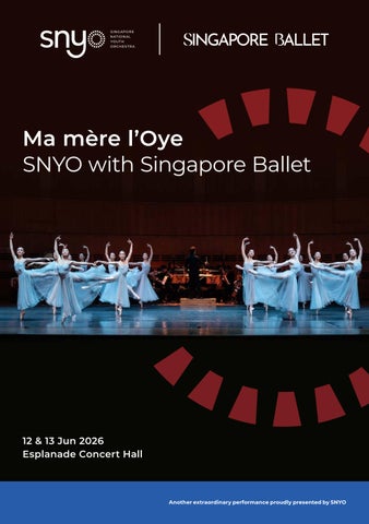 Ma mére l’Oye: SNYO with Singapore Ballet