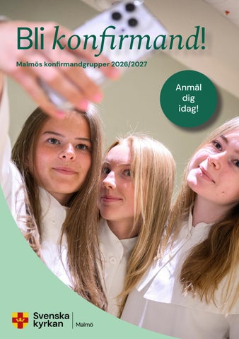 Konfirmera dig i Malmö 2026/2027