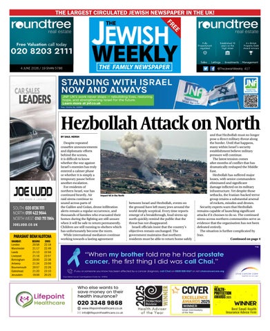 The Jewish Weekly 418 - 4 June 2026