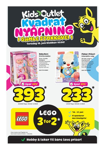 Kids Outlet - nyåpning Kvadrat