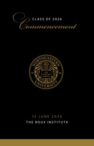 2026 Roux Institute Commencement