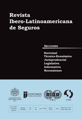 Revista Ibero-Latinoamericana de Seguros, Vol. 35, No. 6