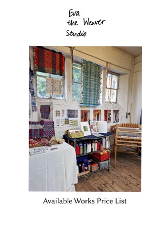 Eva Dennis_ Available Works Price List