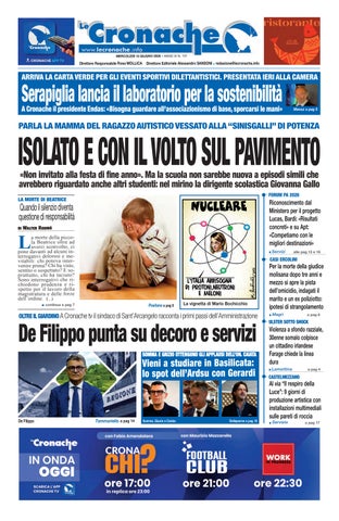 Cronache del 10 giugno 2026