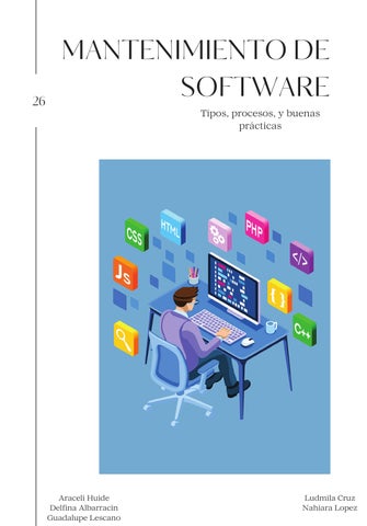 revista mantenimiento de software