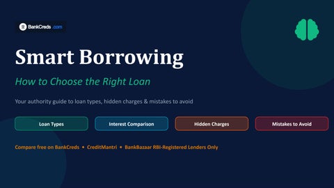 Smart Borrowing Tips: Compare Loans Before You Apply