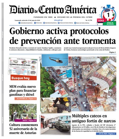 Edición Diario de Centro América 10 de Junio 2026