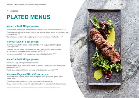 Radisson Blu Scandinavia 酒店 , Copenhagen - Good Food - English 第 11 页