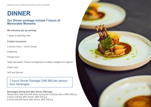 Radisson Blu Scandinavia 酒店 , Copenhagen - Good Food - English 第 16 页