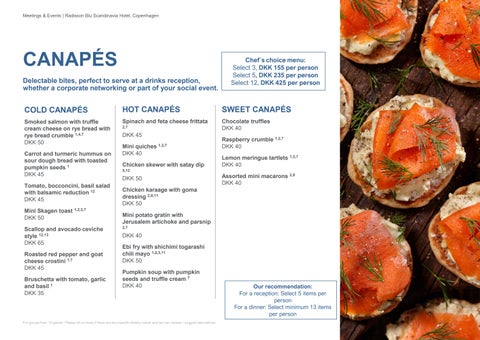 Radisson Blu Scandinavia 酒店 , Copenhagen - Good Food - English 第 19 页