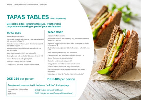 Radisson Blu Scandinavia 酒店 , Copenhagen - Good Food - English 第 20 页