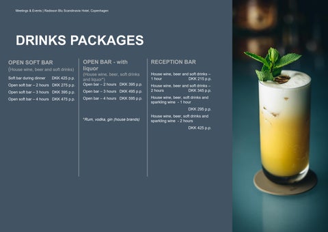Radisson Blu Scandinavia 酒店 , Copenhagen - Good Food - English 第 23 页