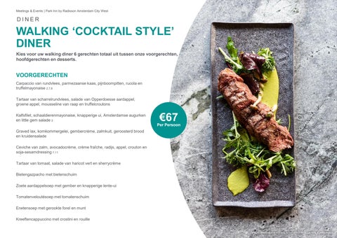 Radisson Amsterdam City West - Good Food - Dutch 家具目录 · Park Inn by 第 19 页