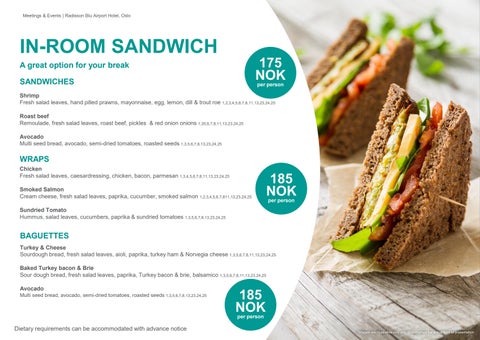 Radisson Blu Airport 酒店 , Oslo Gardermoen - Good Food - English 第 8 页