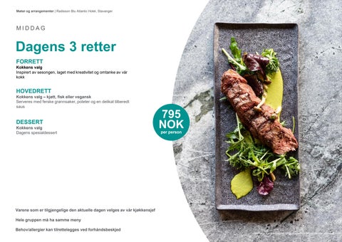 Radisson Blu Atlantic 酒店 Stavanger - Good Food - 挪威 第 16 页