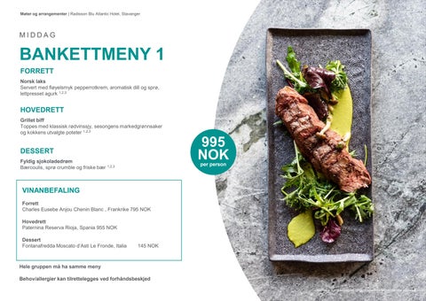 Radisson Blu Atlantic 酒店 Stavanger - Good Food - 挪威 第 17 页
