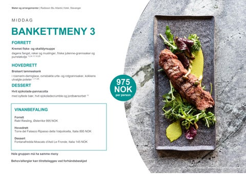 Radisson Blu Atlantic 酒店 Stavanger - Good Food - 挪威 第 19 页