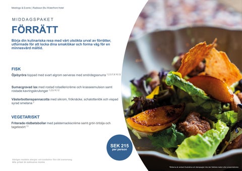 Radisson Blu Waterfront 酒店 , Stockholm - Good Food - 瑞典 第 17 页