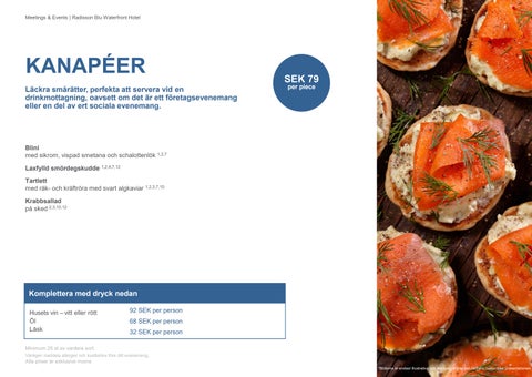Radisson Blu Waterfront 酒店 , Stockholm - Good Food - 瑞典 第 21 页