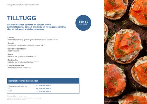 Radisson Blu Waterfront 酒店 , Stockholm - Good Food - 瑞典 第 23 页
