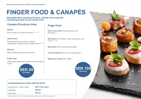 Radisson 家具产品集 Strand 酒店 , Stockholm - Good Food - English 第 17 页