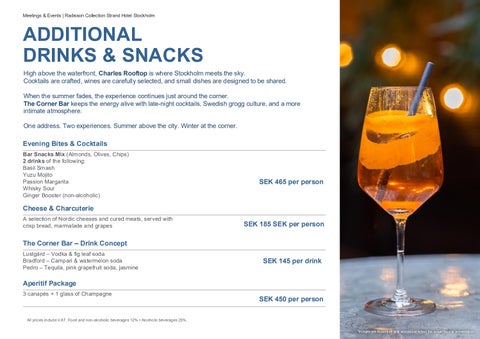 Radisson 家具产品集 Strand 酒店 , Stockholm - Good Food - English 第 22 页