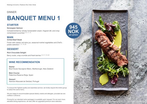 Radisson Blu 酒店 Bodö - Good Food - English 第 16 页