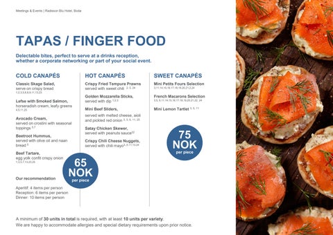 Radisson Blu 酒店 Bodö - Good Food - English 第 20 页