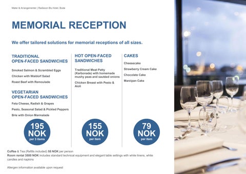 Radisson Blu 酒店 Bodö - Good Food - English 第 22 页
