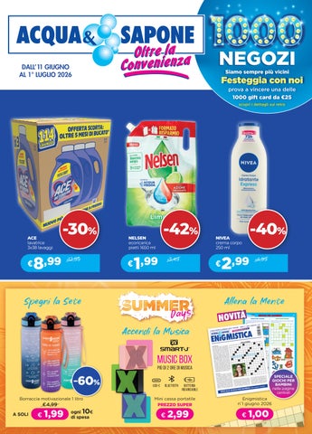 Volantino Acqua e Sapone 08/2026
