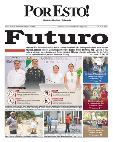 PORTADA POR ESTO MERIDA, MIERCOLES 10 DE JUNIO DE 2026