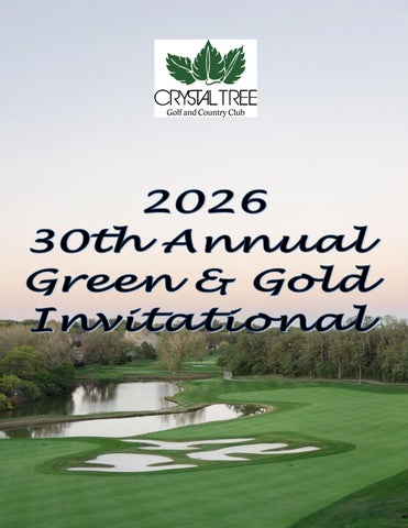 2026 Green & Gold Booklet
