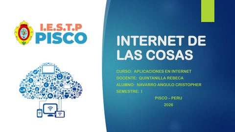 INTERNET DE LAS COSAS