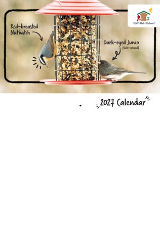 2027 WBU Calendar