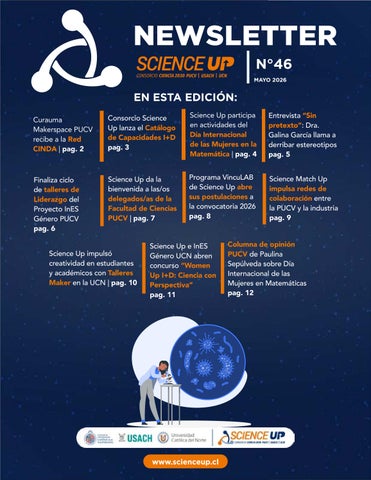 Newsletter N° 46 - Science Up
