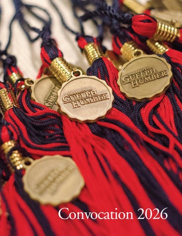 U of GH Convocation Program 2026