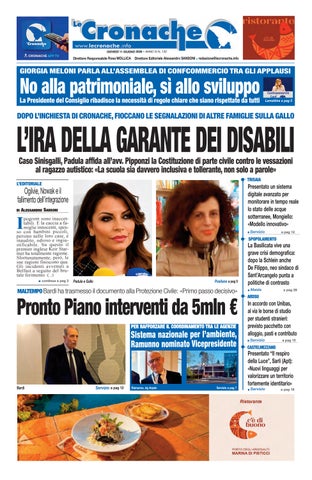 Cronache del 11 giugno 2026