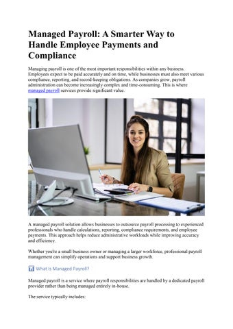 A Smarter Way to Handle Employee Payments and Compliance
